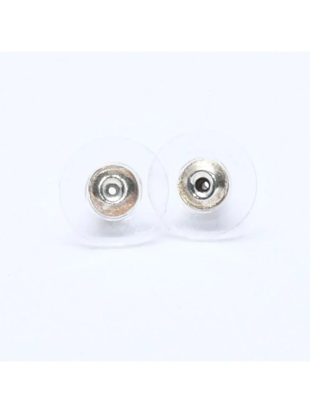 Chanel CC Logo Earrings 01 Metal Silver